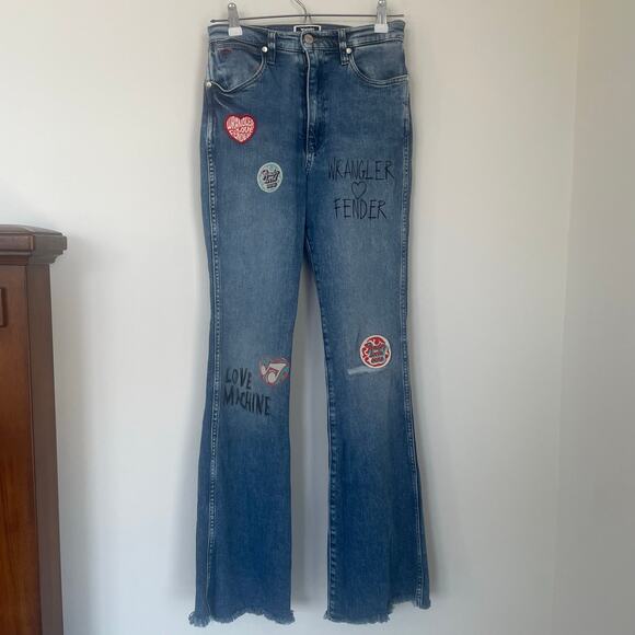 Wrangler x Fender Denim - Wrangler x Fender Westward 626 High Rise Bootcut Jeans 26x32